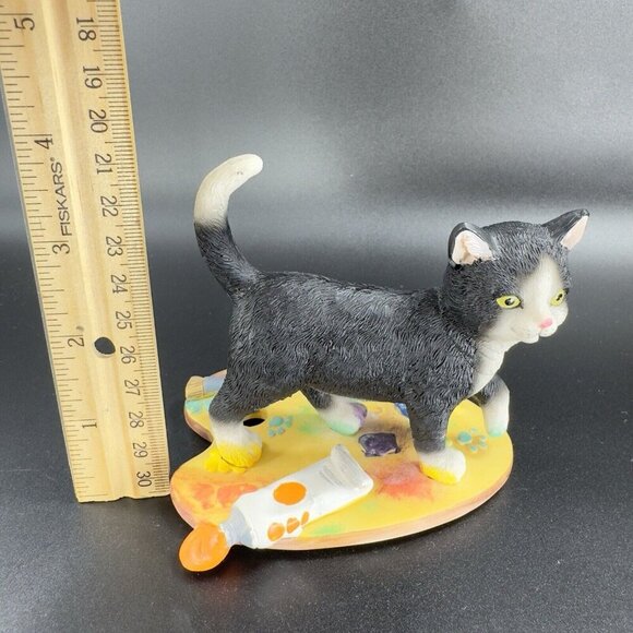 Lenox PICATSO Cat Resin Figurine Retired Sweet Kitties Collection Figure - Picture 3 of 9